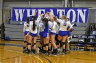 Volleyball vs MHC  Wheaton Women's Volleyball vs Mount Holyoke College. - Photo by Keith Nordstrom : Wheaton, Volleyball